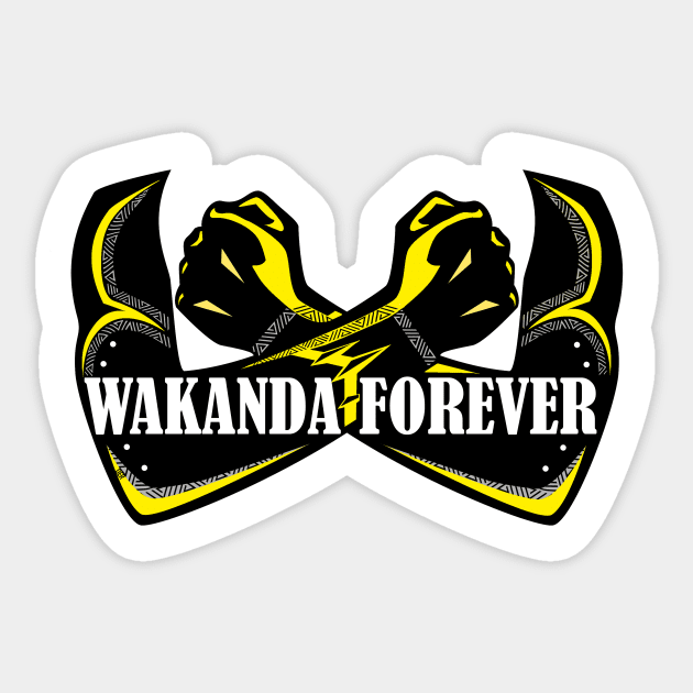 Wakanda Forever - The New Panther Sticker by Wakanda Forever